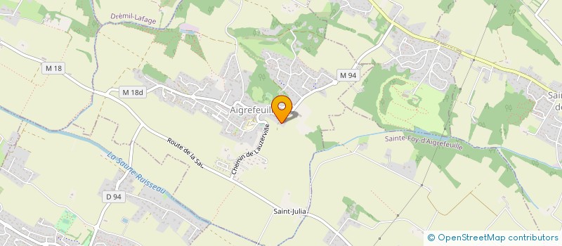 localisation de l'entreprise SCI FRANCOIS  AIGREFEUILLE