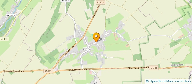 localisation de l'entreprise SCI FRANCOIS ASSOCIES  CLETY