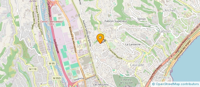 localisation de l'entreprise SCI FRANCOIS AUGUSTE à NICE