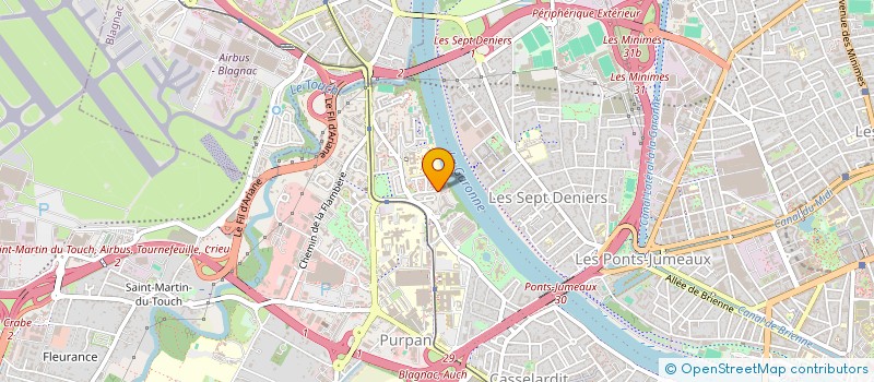 localisation de l'entreprise SCI FRANCOIS-BEGUE à TOULOUSE