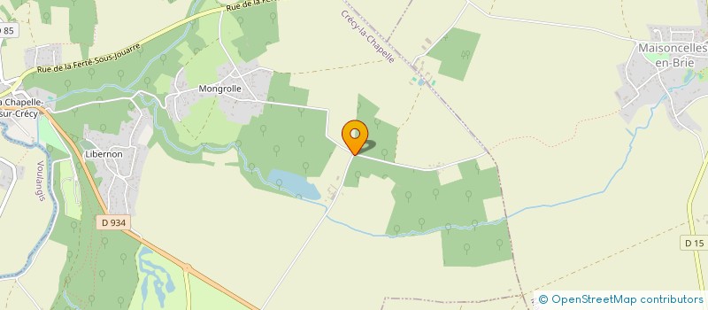 localisation de l'entreprise SCI FRANCOIS-ELIE  CRECY-LA-CHAPELLE