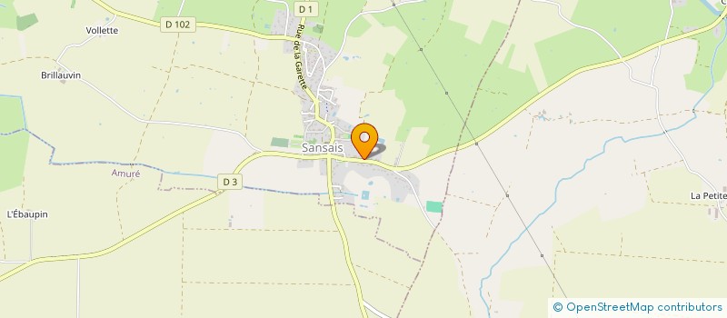 localisation de l'entreprise SCI FRANCOIS-GUILMENT  SAINT-SYMPHORIEN