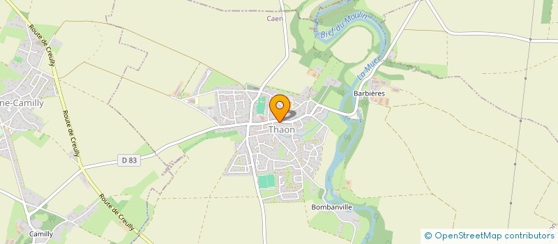 localisation de l'entreprise SCI FRANCOIS JEANINE DARONDEL  THAON