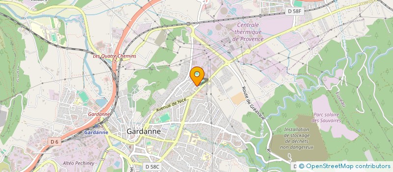 localisation de l'entreprise SCI FRANCOIS KARINE à GARDANNE