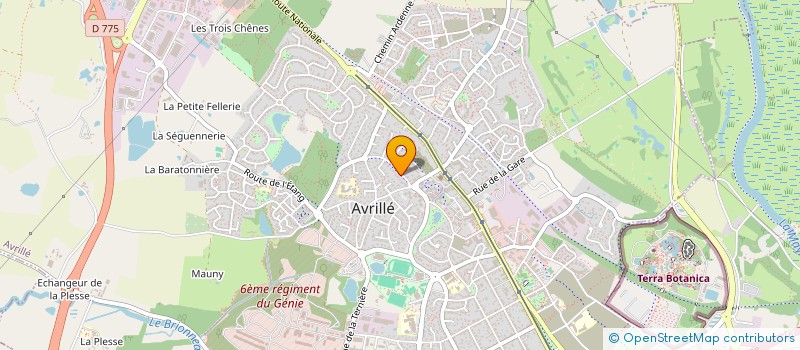 localisation de l'entreprise SCI FRANCOIS L'OLONNOIS à AVRILLE