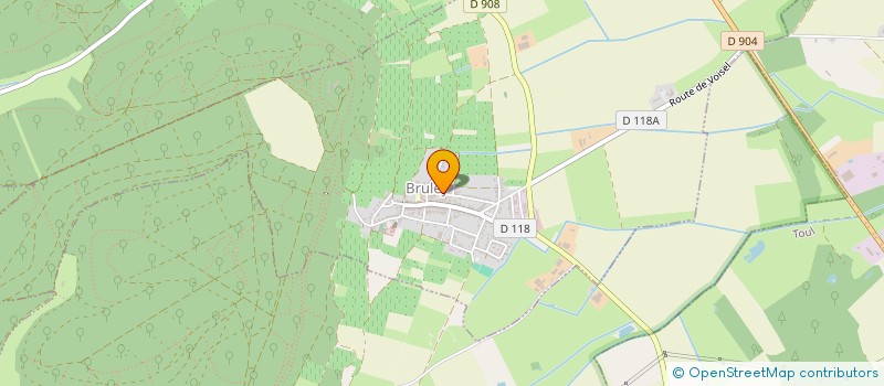 localisation de l'entreprise SCI FRANCOIS LEURENT  BRULEY