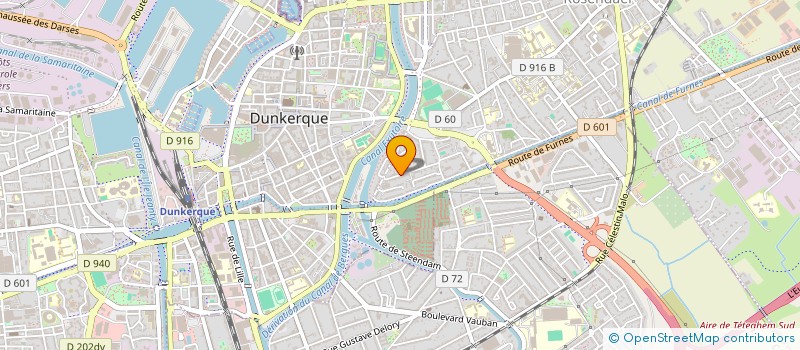 localisation de l'entreprise SCI FRANCOIS MARGOLLE à DUNKERQUE