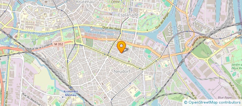 localisation de l'entreprise SCI FRANCOISE  STRASBOURG