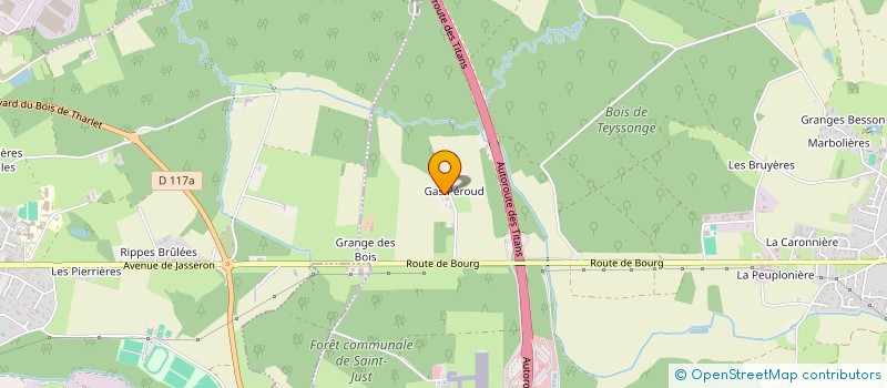 localisation de l'entreprise SCI FRANCOISE  JASSERON