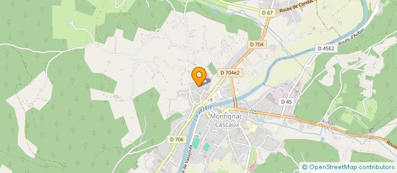 localisation de l'entreprise SCI FRANCOISE à MONTIGNAC-LASCAUX