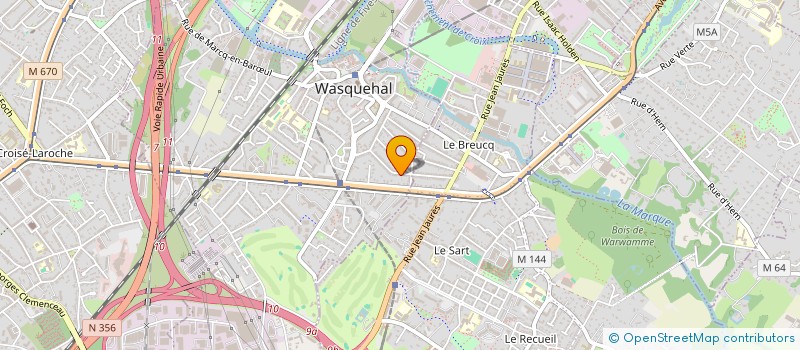 localisation de l'entreprise SCI FRANCOISE  WASQUEHAL