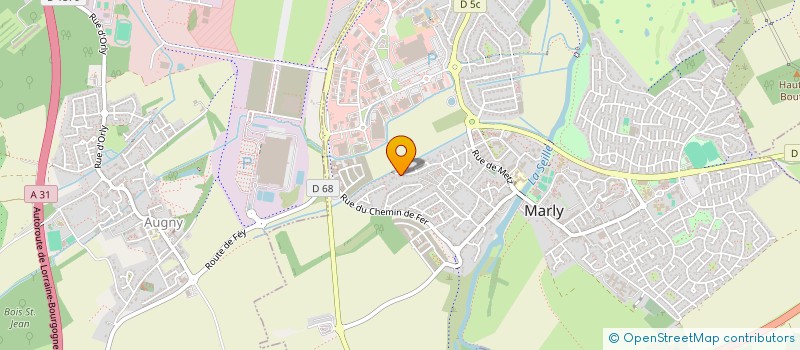 localisation de l'entreprise SCI FRANCOISE ALP à MARLY