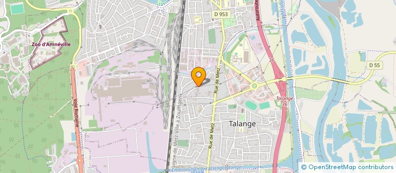localisation de l'entreprise SCI FRANCOMANU à TALANGE