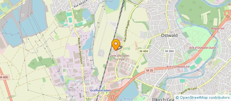 localisation de l'entreprise SCI FRANDIS III  OSTWALD