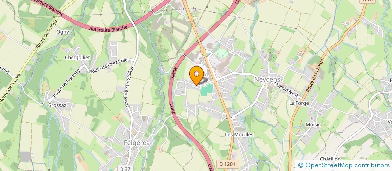 localisation de l'entreprise SCI FRANDITH  NEYDENS