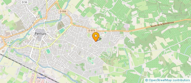 localisation de l'entreprise SCI FRANERIE  PERTUIS