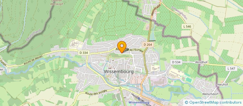 localisation de l'entreprise SCI FRANGE 3  SEEBACH