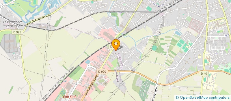 localisation de l'entreprise SCI FRANGELI à CHATEAUROUX