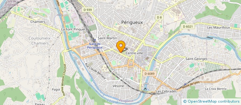 localisation de l'entreprise SCI FRANGEO à PERIGUEUX