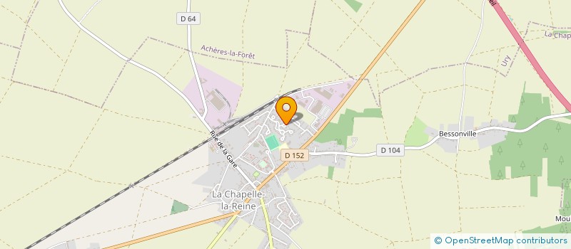 localisation de l'entreprise SCI FRANGIL  LA CHAPELLE-LA-REINE