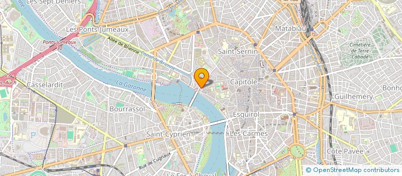 localisation de l'entreprise SCI FRANGINS à TOULOUSE