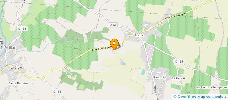 localisation de l'entreprise SCI FRANGIPANIER  CHASSORS