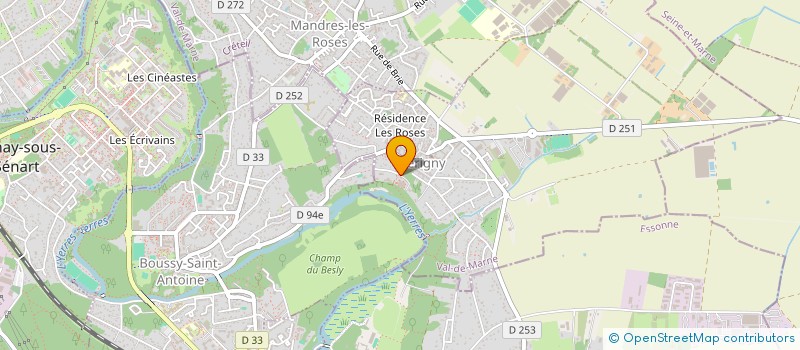 localisation de l'entreprise SCI FRANGO  PERIGNY