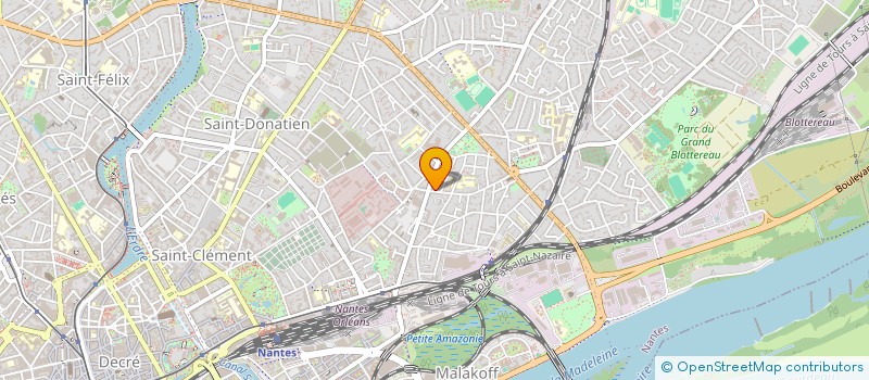 localisation de l'entreprise SCI FRANGOLIS à NANTES