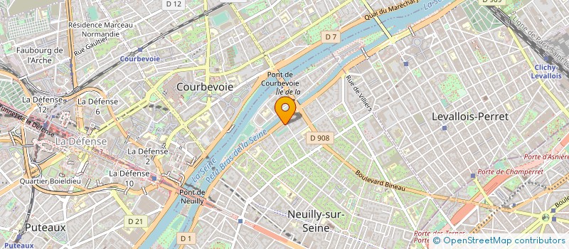localisation de l'entreprise SCI FRANGUY à NEUILLY-SUR-SEINE