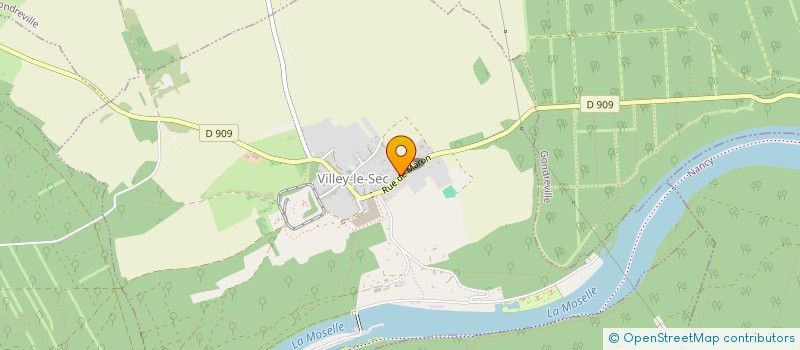 localisation de l'entreprise SCI FRANGUY  VILLEY-LE-SEC