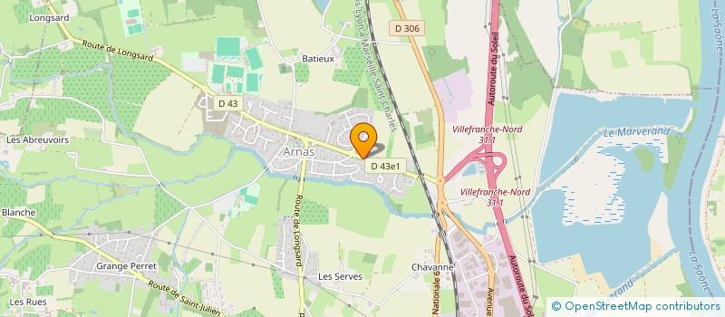 localisation de l'entreprise SCI FRANIK  ARNAS