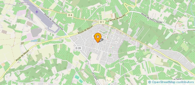 localisation de l'entreprise SCI FRANISI  SAINT-DIDIER