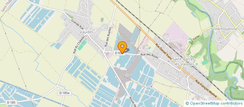 localisation de l'entreprise SCI FRANJE  VAUDES