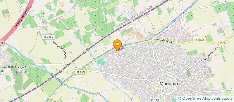 localisation de l'entreprise SCI FRANKA  MAUGUIO