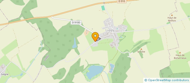 localisation de l'entreprise SCI FRANKA SDC  LUPPY