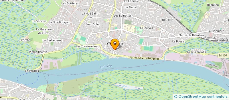 localisation de l'entreprise SCI FRANKINI à COUERON