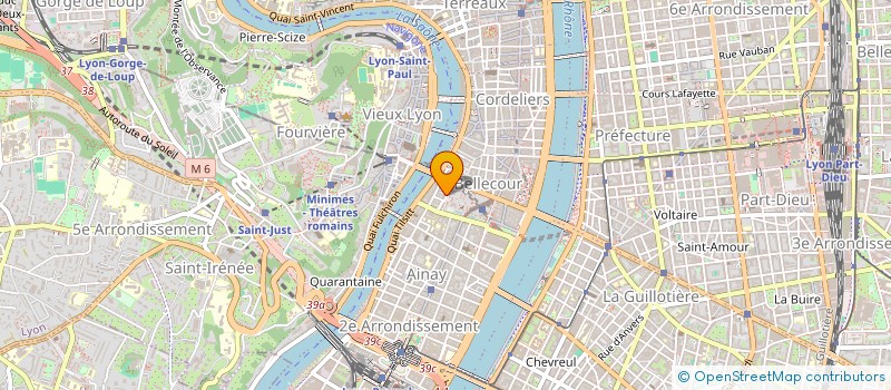 localisation de l'entreprise SCI FRANKLIN 2012  LYON