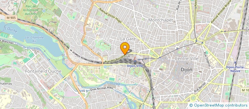 localisation de l'entreprise SCI FRANKLIN à DIJON