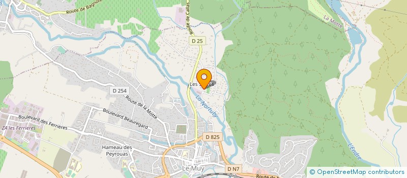 localisation de l'entreprise SCI FRANKRIRE MAISON  LE MUY