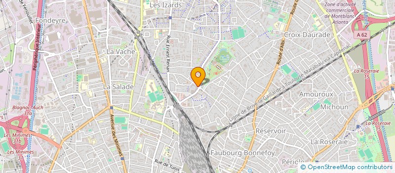 localisation de l'entreprise SCI FRANKSANE à TOULOUSE