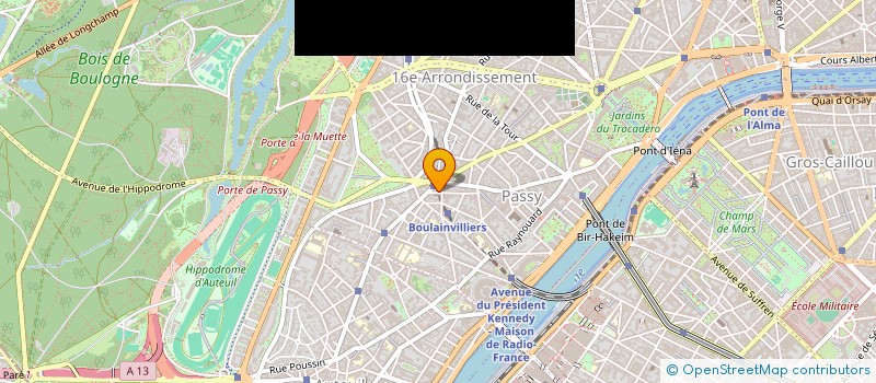 localisation de l'entreprise SCI FRANLENE  PARIS