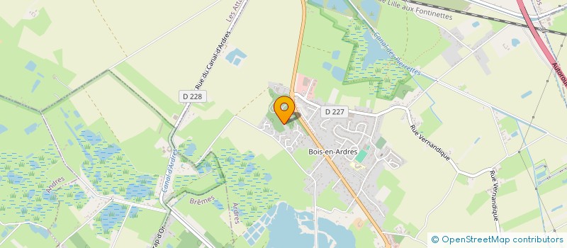 localisation de l'entreprise SCI FRANLU IMMO  ARDRES