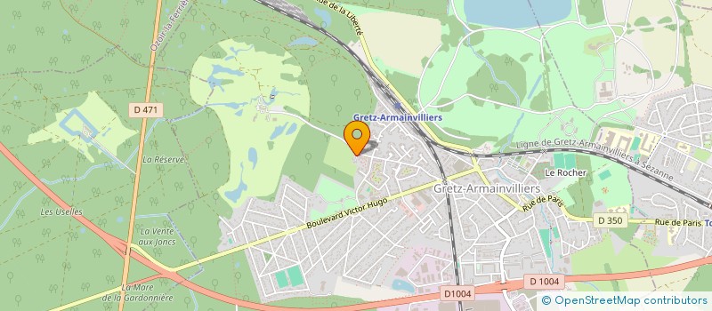 localisation de l'entreprise SCI FRANLUD à GRETZ-ARMAINVILLIERS