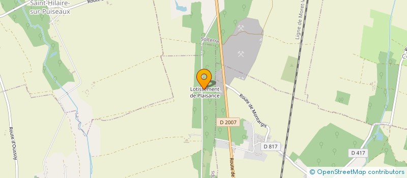 localisation de l'entreprise SCI FRANMAR à OUZOUER-DES-CHAMPS