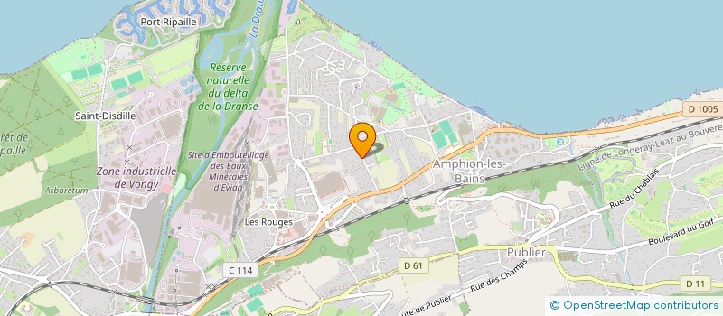 localisation de l'entreprise SCI FRANMAX  PUBLIER