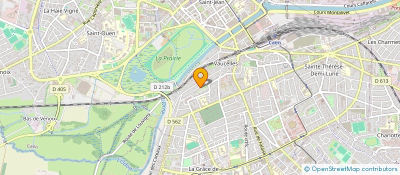 localisation de l'entreprise SCI FRANMI à CAEN
