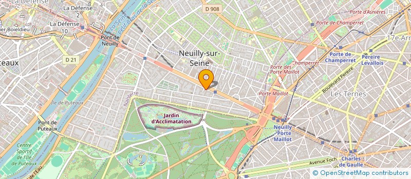 localisation de l'entreprise SCI FRANNACHRI à NEUILLY-SUR-SEINE