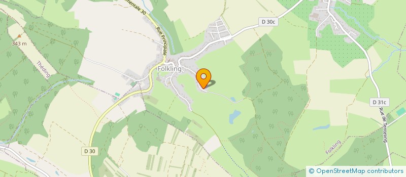 localisation de l'entreprise SCI FRANNOWI  FOLKLING