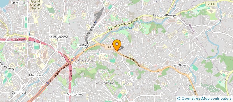 localisation de l'entreprise SCI FRANOL à MARSEILLE