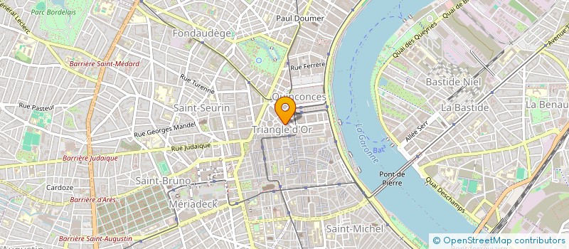 localisation de l'entreprise SCI FRANPAUCLAIRE  BORDEAUX